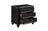 Herman Charcoal Brown Modern Contemporary Traditional Solid Wood Upholstered Bedroom Set - Ella Furniture