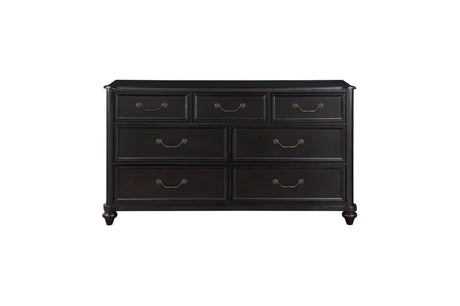 Herman Charcoal Brown Modern Contemporary Traditional Solid Wood Upholstered Bedroom Set - Ella Furniture