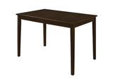 G150232 Cappuccino And Dark Brown Rectangular Dining Room Set - Ella Furniture