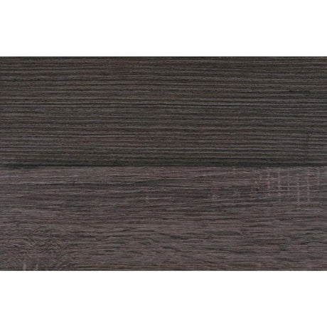Luster Gray Contemporary Wood Faux Leather Upholstered Queen Platform Bed With Footboard Storage - Ella Furniture