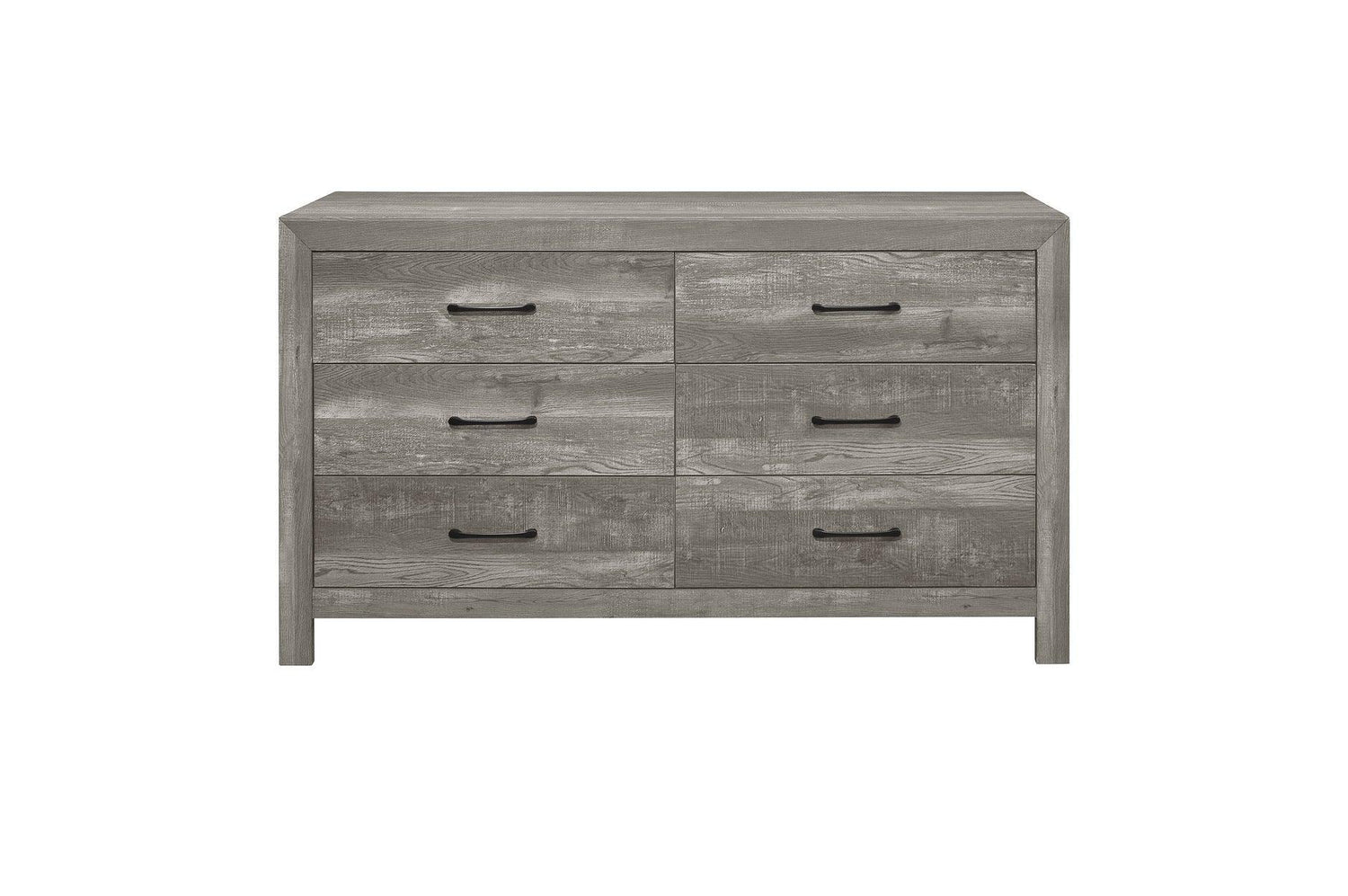 Corbin Gray Modern Contemporary Faux Wood And Veneers Panel Bedroom Set - Ella Furniture