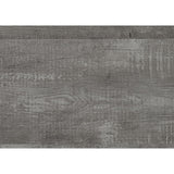 Corbin Gray Modern Rustic Faux Wood Veneer Wood And Engineered Wood King Panel Bed In A Box - Ella Furniture
