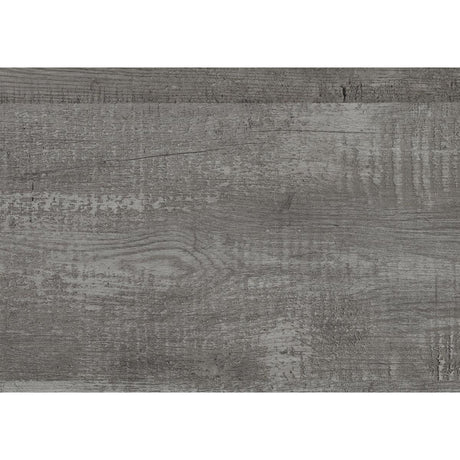 Corbin Gray Modern Rustic Faux Wood Veneer Wood And Engineered Wood Queen Panel Bed In A Box - Ella Furniture
