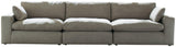 Next-gen Gaucho Putty 3-Piece Sectional Sofa - Ella Furniture