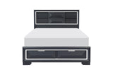 Rosemont Midnight Blue Modern Contemporary Solid Wood Bedroom Set - Ella Furniture