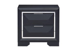 Rosemont Midnight Blue Modern Contemporary Solid Wood Bedroom Set - Ella Furniture
