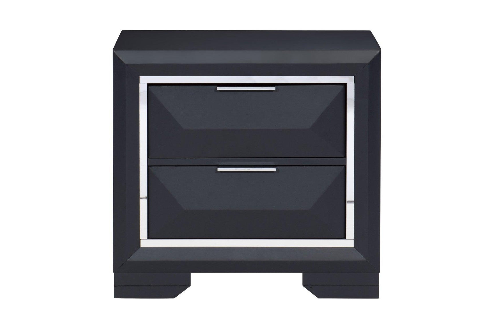 Rosemont Midnight Blue Modern Contemporary Solid Wood Bedroom Set - Ella Furniture