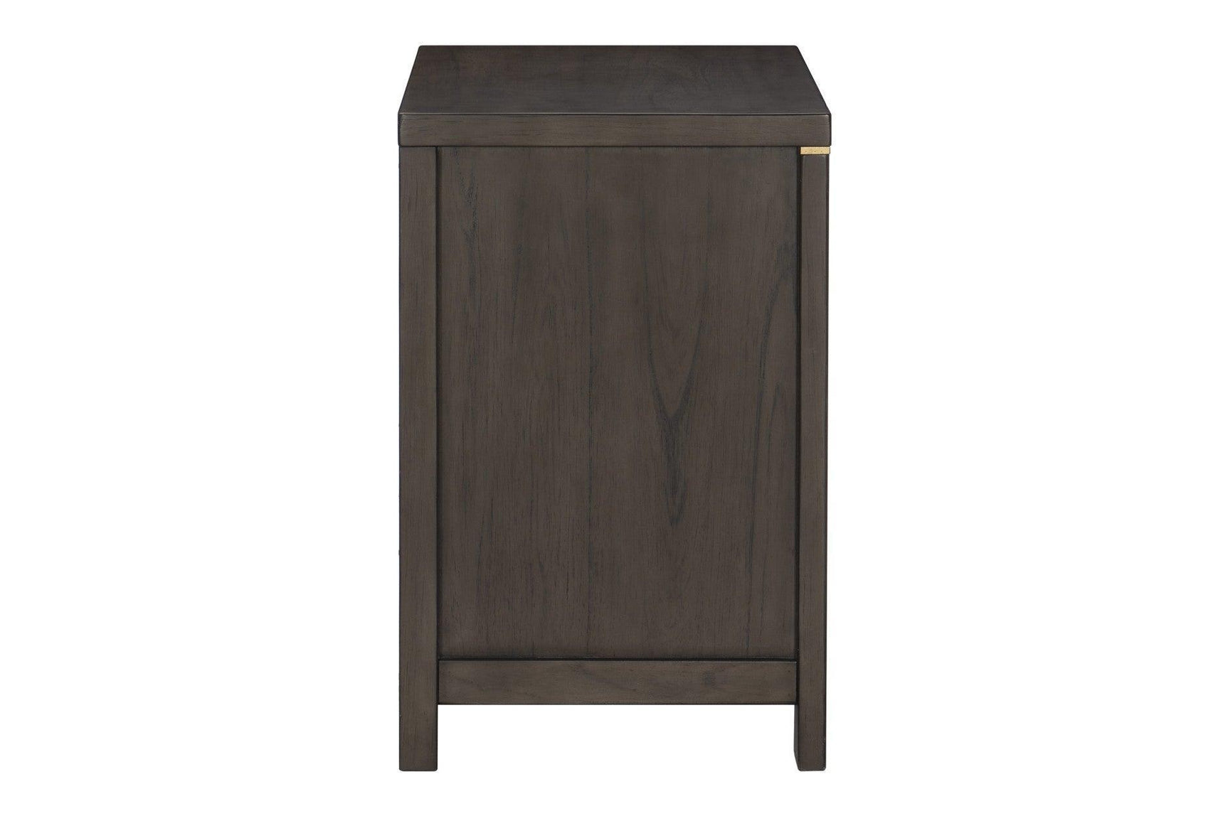 Scarlett Brownish Gray Modern Contemporary Solid Wood Fabric Upholstered Panel Bedroom Set - Ella Furniture