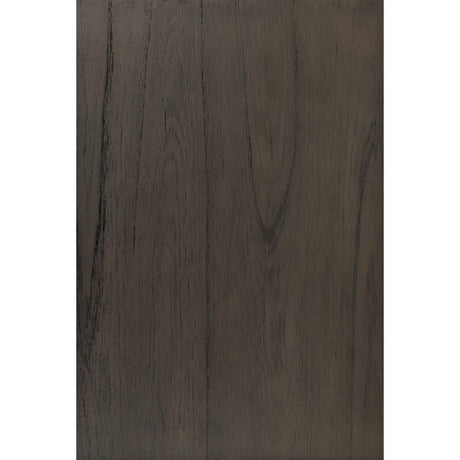 Scarlett Brownish Gray Mindy Veneer Wood And Engineered Wood Fabric Upholstered LED Queen Panel Bed - Ella Furniture