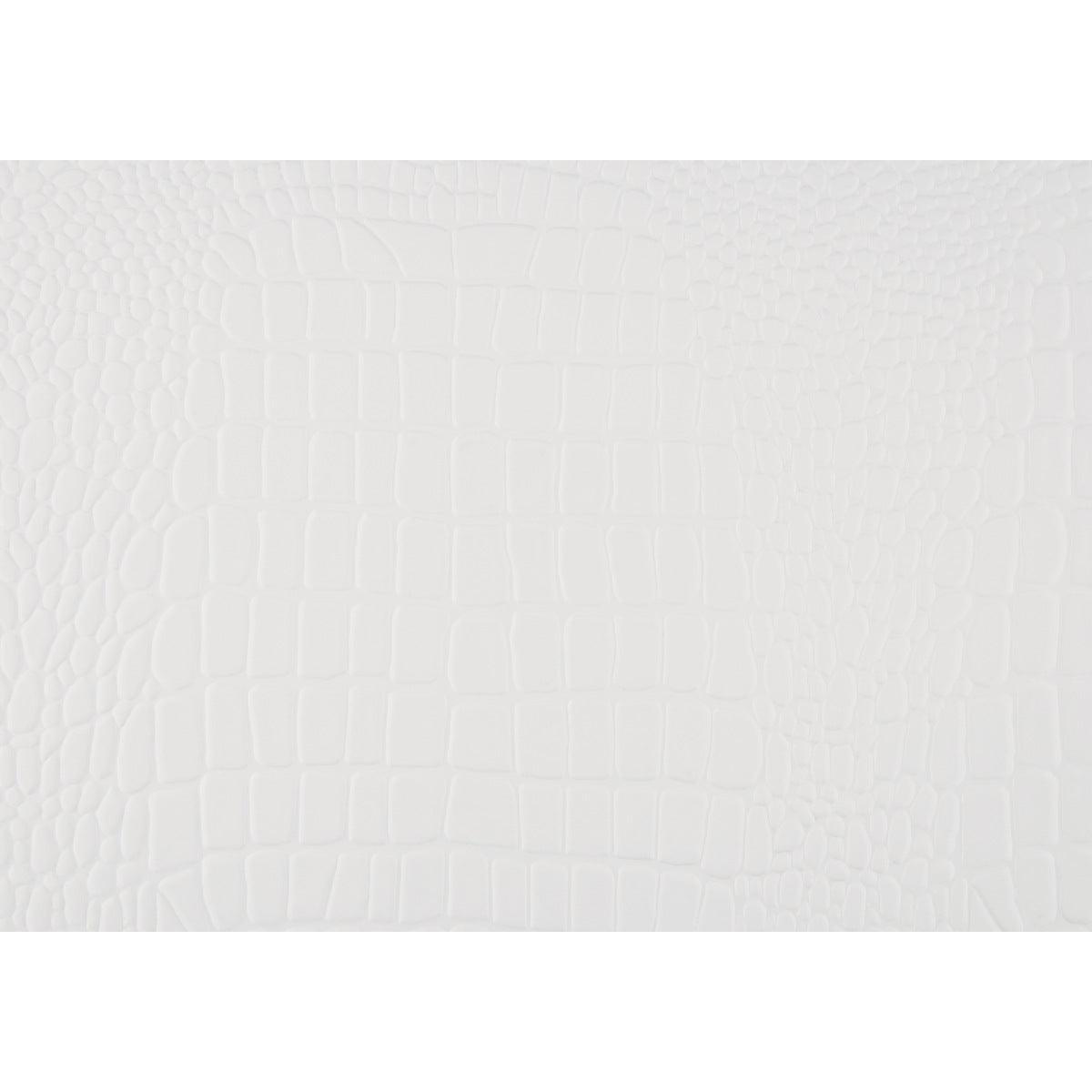 Lana White Traditional Wood, Engineered Wood Faux Leather Upholstered Tufted LED Youth Queen Bed - Ella Furniture