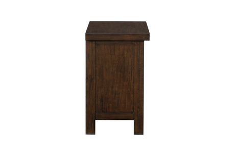 Logandale Brown Modern Transitional Solid Wood Sleigh Bedroom Set - Ella Furniture