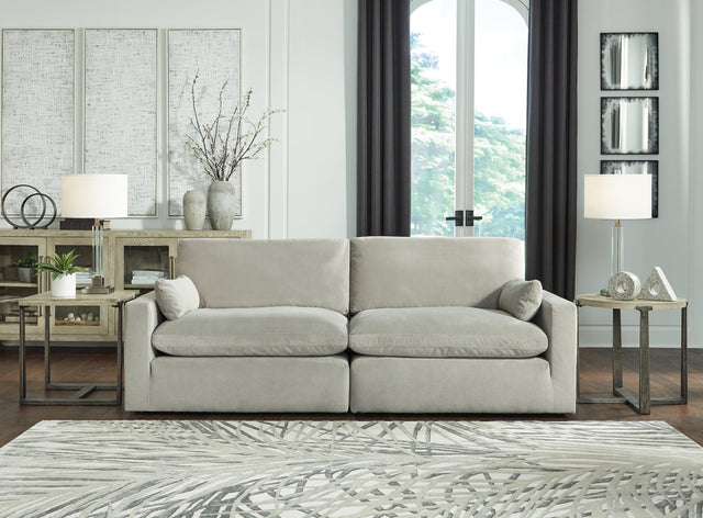 Sophie Gray 2-Piece Sectional - Ella Furniture