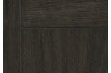 Granby Gray Modern Casual Solid Wood Fabric Upholstered Seat Rectangular Dining Room Set - Ella Furniture