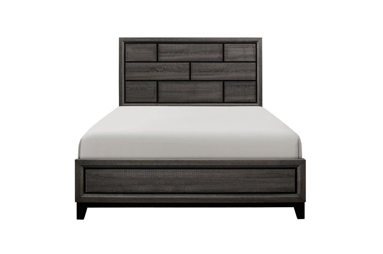 Davi Natural Modern Contemporary Solid Wood Youth Panel Bedroom Set - Ella Furniture