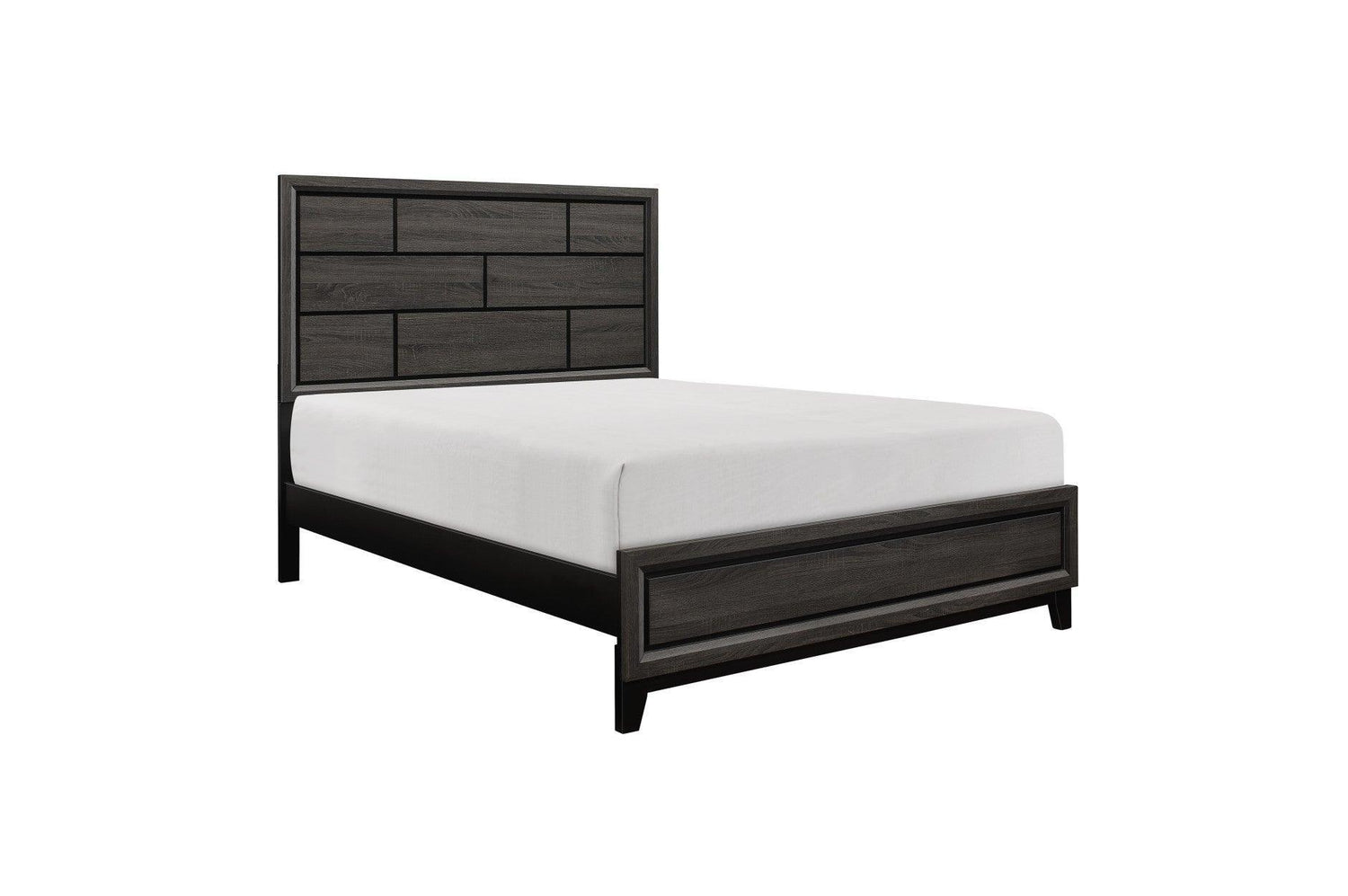 Davi Natural Modern Contemporary Solid Wood Youth Panel Bedroom Set - Ella Furniture