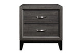 Davi Natural Modern Contemporary Solid Wood Youth Panel Bedroom Set - Ella Furniture