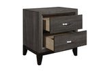 Davi Natural Modern Contemporary Solid Wood Youth Panel Bedroom Set - Ella Furniture