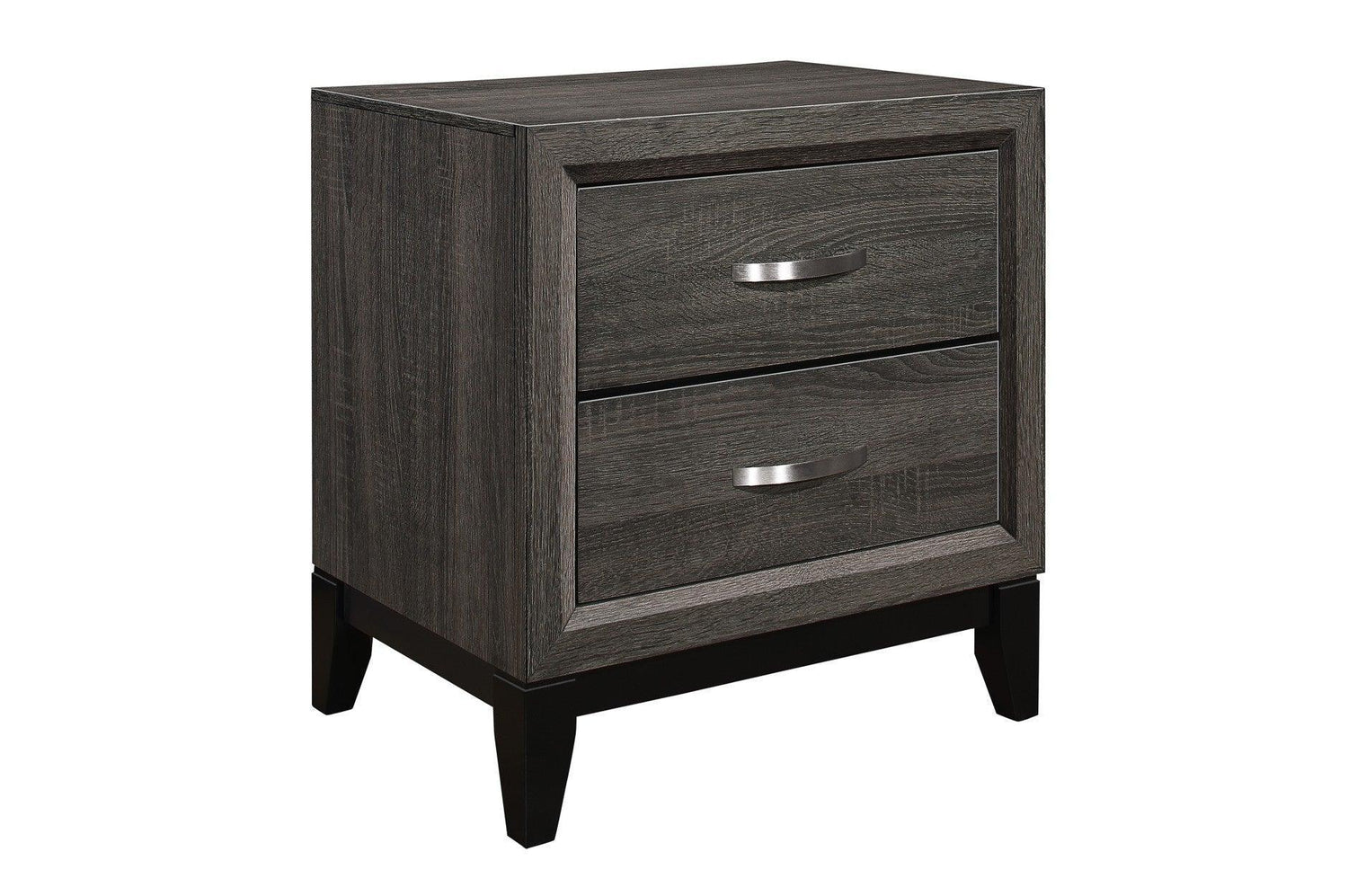 Davi Natural Modern Contemporary Solid Wood Youth Panel Bedroom Set - Ella Furniture