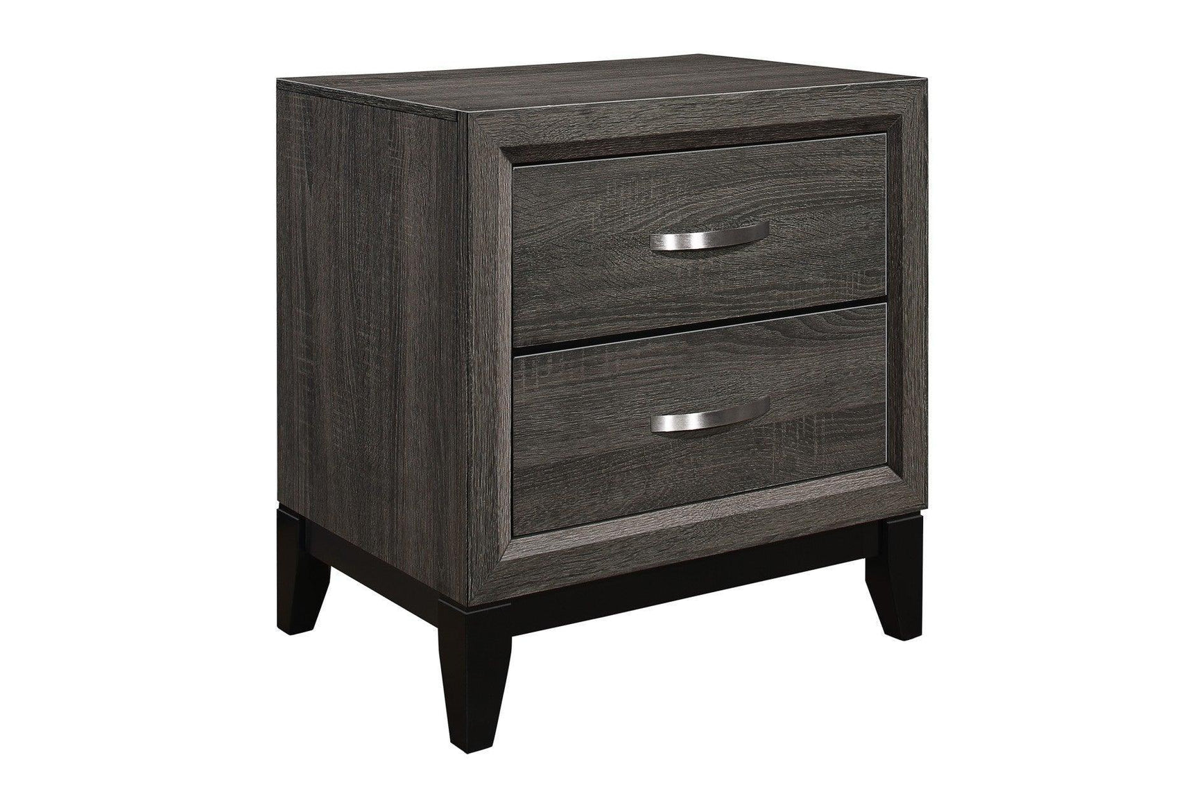 Davi Natural Modern Contemporary Solid Wood Youth Panel Bedroom Set - Ella Furniture