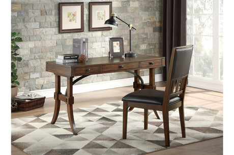 Frazier Park Brown Cherry Modern Contemporary Solid Wood Upholstered Storage Plarform Bedroom Set - Ella Furniture