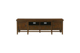 Frazier Park Brown Cherry Traditional Mindy Veneer Wood And Engineered Wood Grain Storage Tv Stand - Ella Furniture