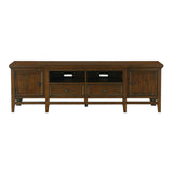 Frazier Park Brown Cherry Modern Contemporary Mindy Veneer, Wood And Engineered Wood Tv Stand - Ella Furniture
