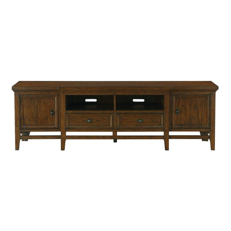 Frazier Park Brown Cherry Modern Contemporary Mindy Veneer, Wood And Engineered Wood Tv Stand - Ella Furniture