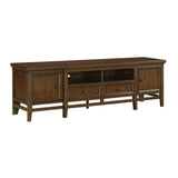 Frazier Park Brown Cherry Modern Contemporary Mindy Veneer, Wood And Engineered Wood Tv Stand - Ella Furniture