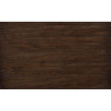 Griggs Dark Brown Modern Contemporary Ash Veneer Wood And Engineered Wood King Panel Bed - Ella Furniture