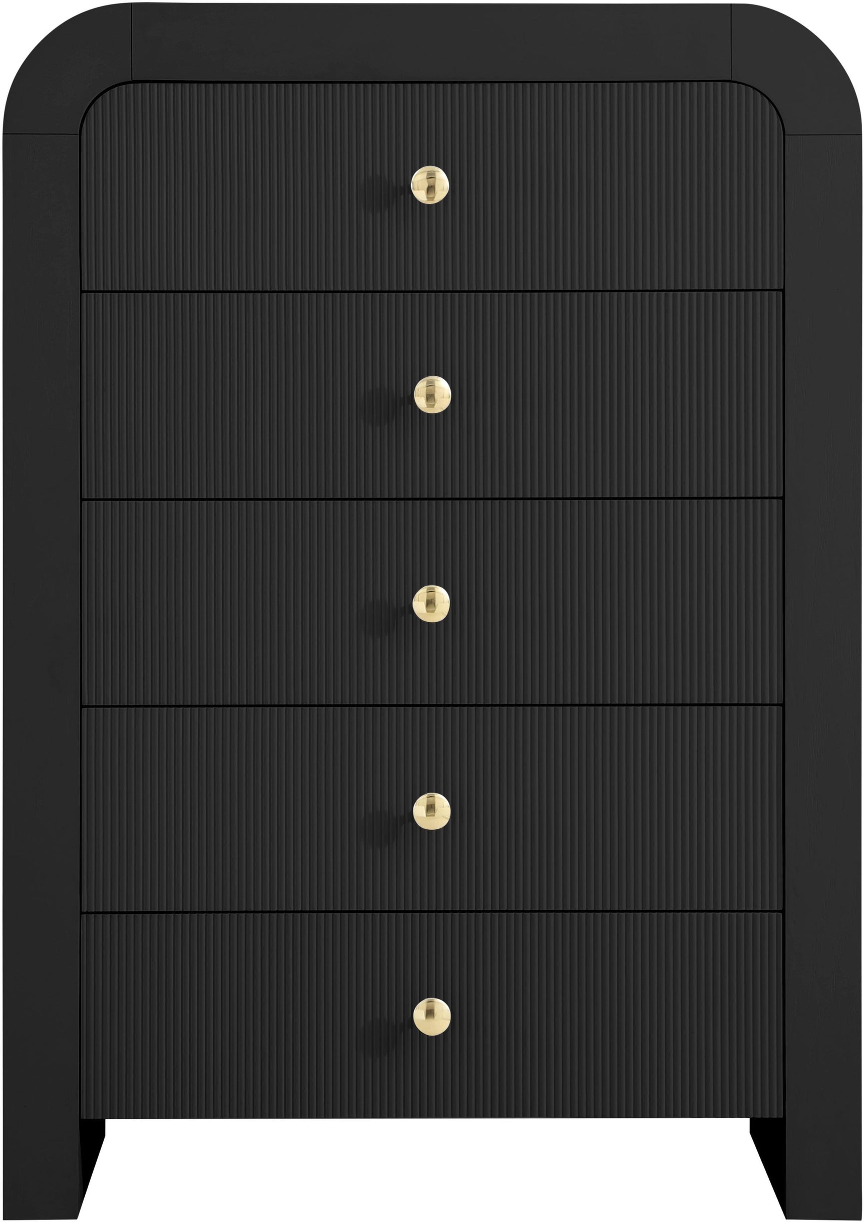Artisto Black Chest - Ella Furniture