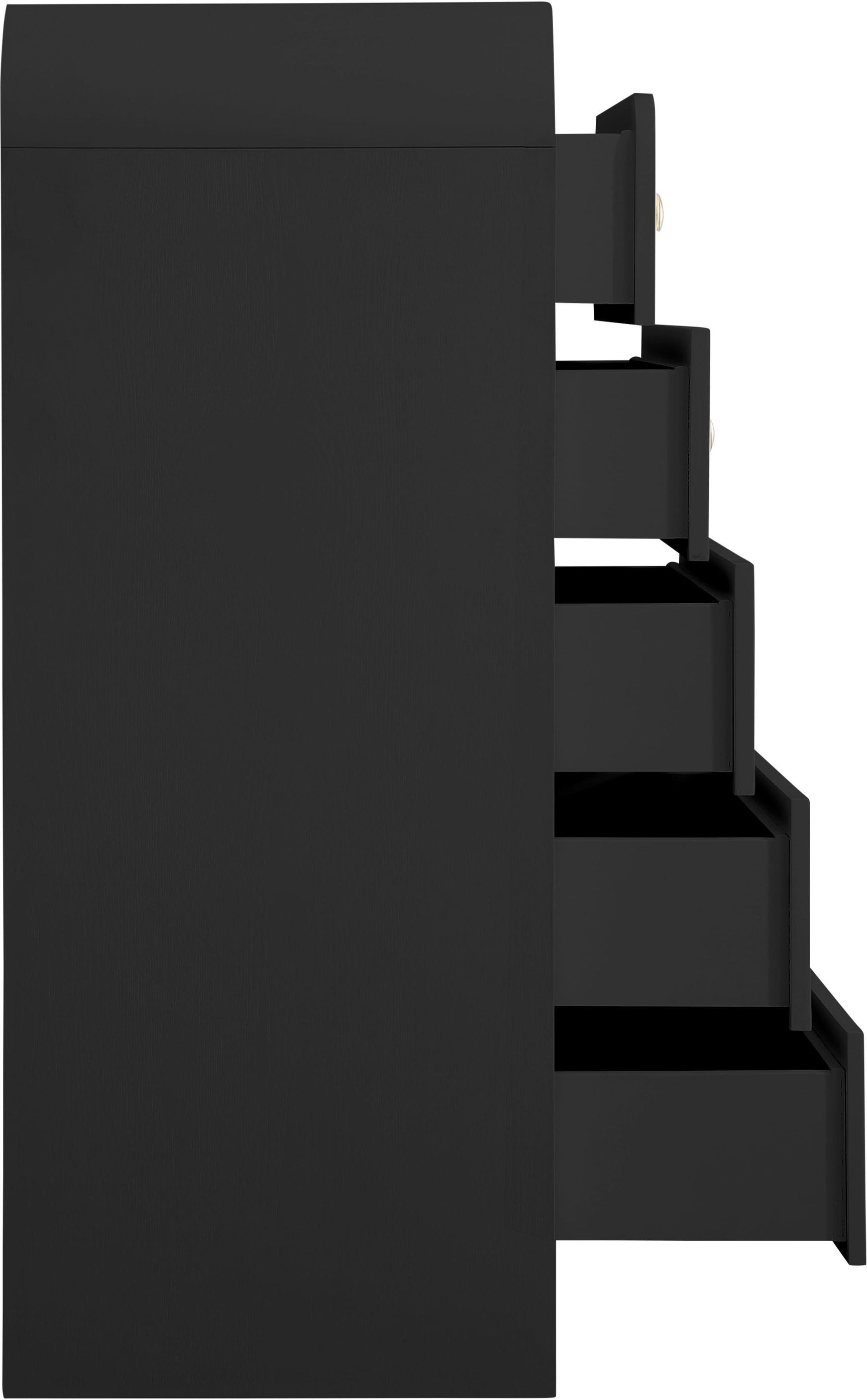 Artisto Black Chest - Ella Furniture