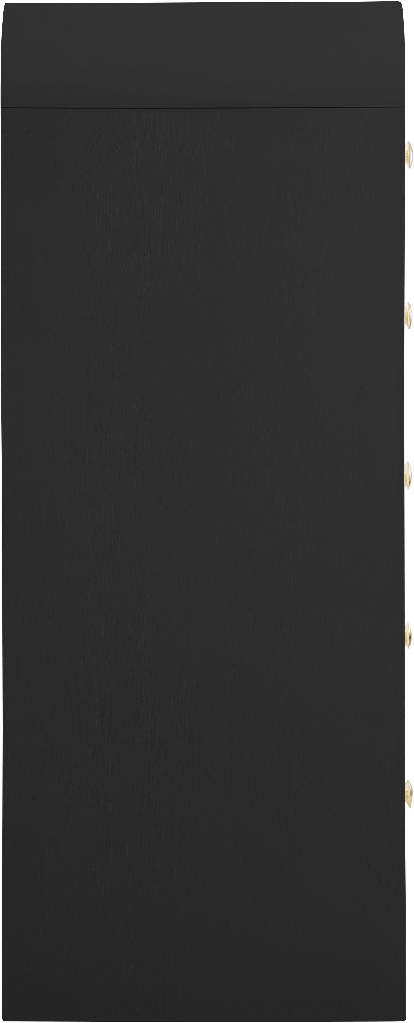 Artisto Black Chest - Ella Furniture