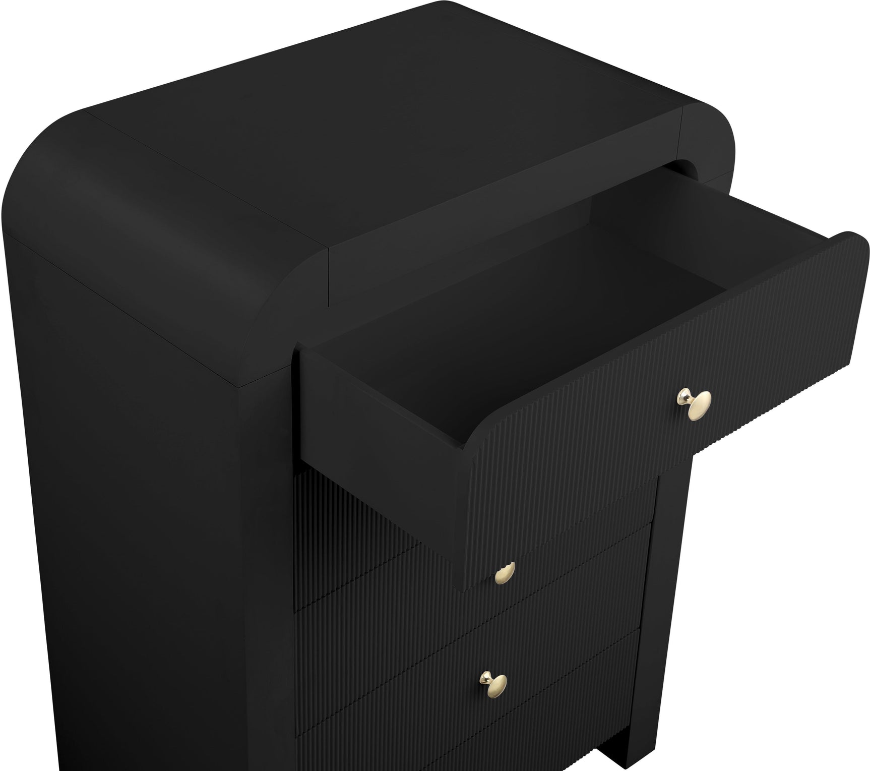 Artisto Black Chest - Ella Furniture
