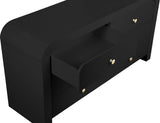 Artisto Black Dresser - Ella Furniture