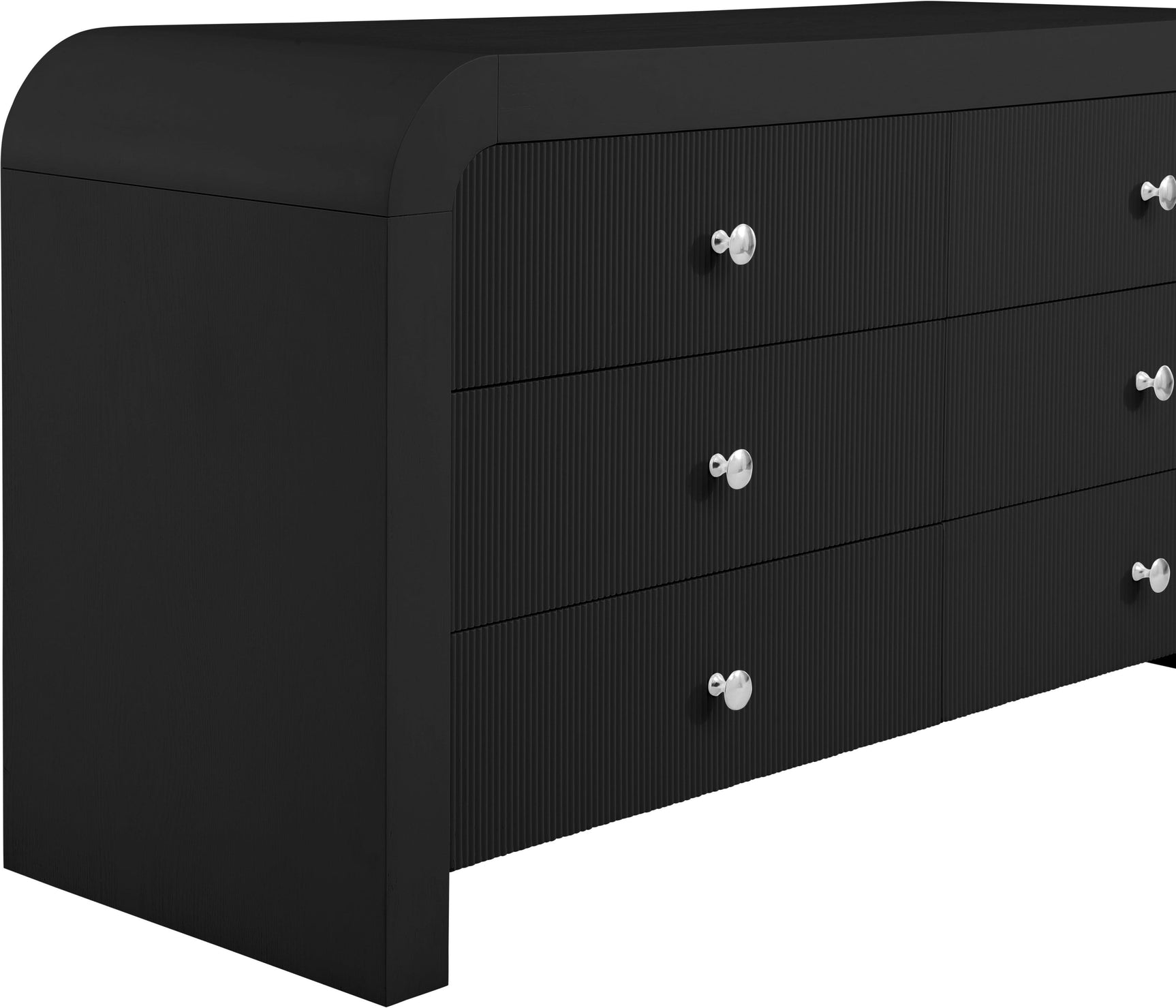 Artisto Black Dresser - Ella Furniture