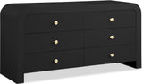 Artisto Black Dresser - Ella Furniture
