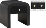 Artisto Black End Table - Ella Furniture