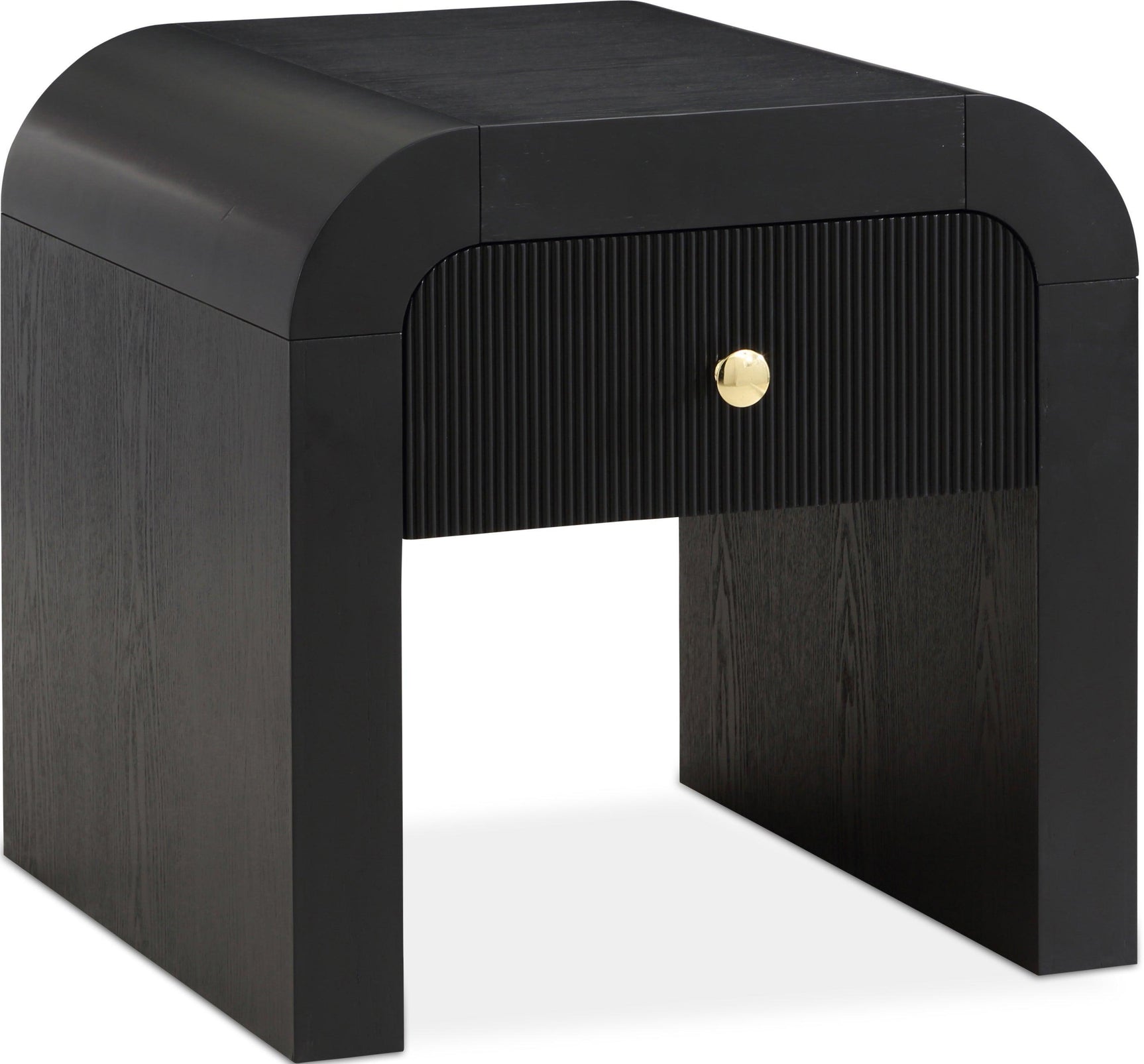 Artisto Black End Table - Ella Furniture