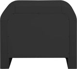 Artisto Black Nightstand - Ella Furniture