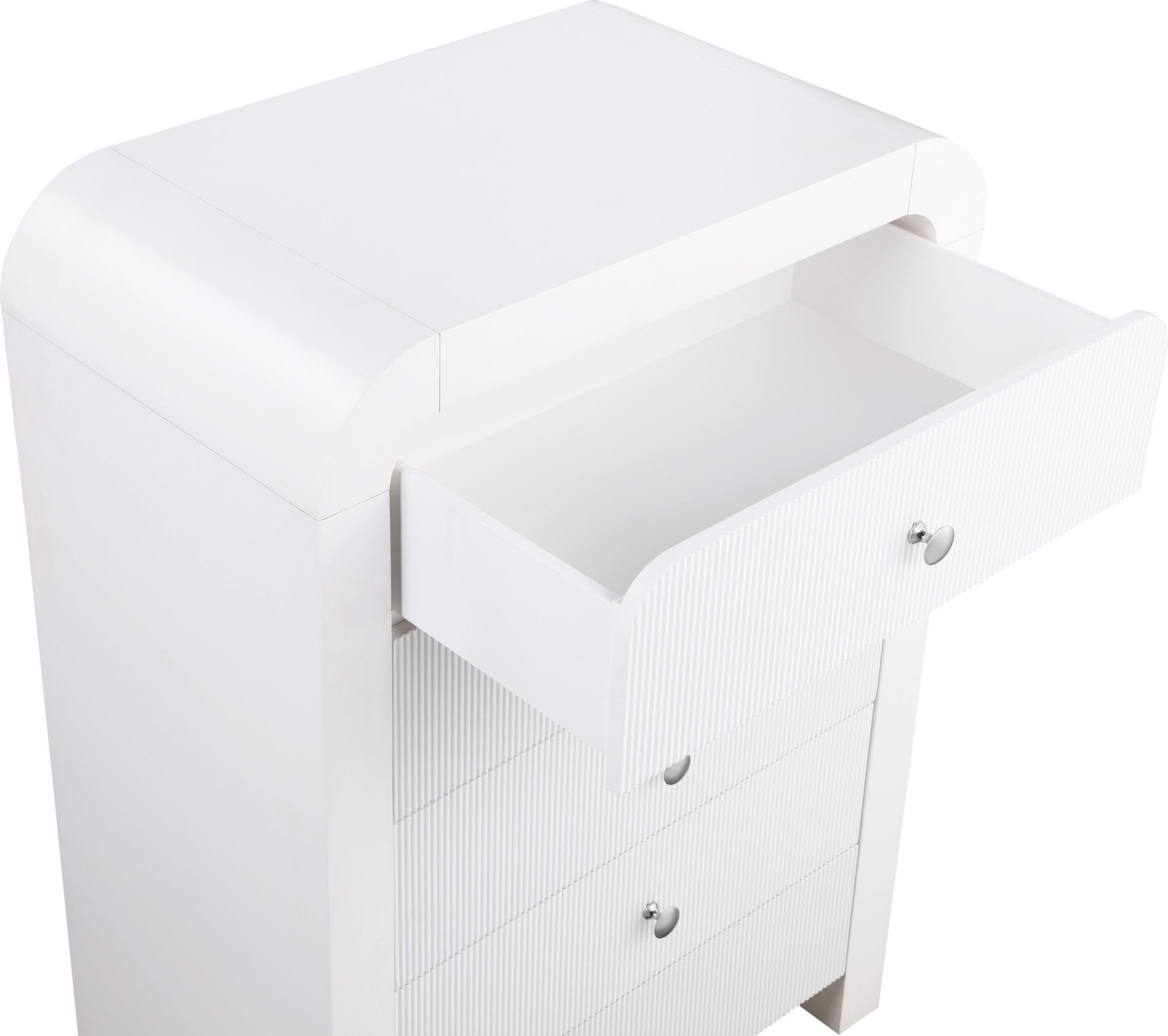 Artisto White Chest - Ella Furniture