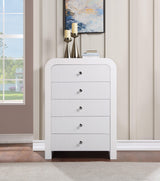 Artisto White Chest - Ella Furniture