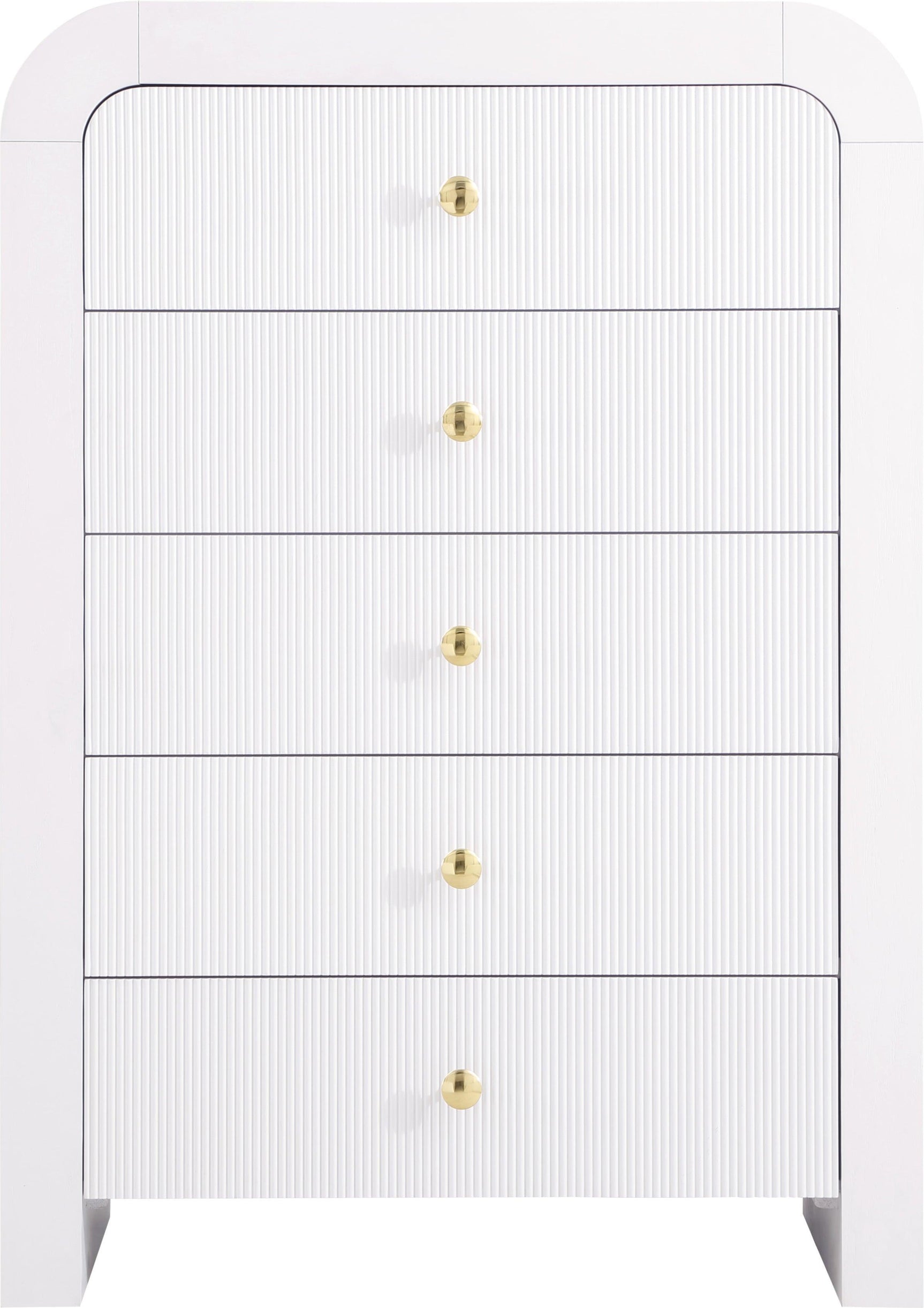 Artisto White Chest - Ella Furniture