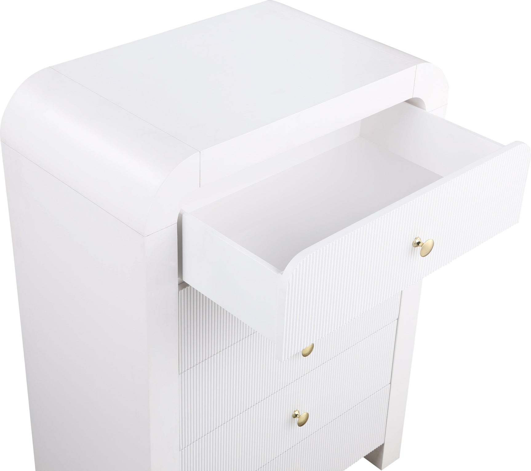 Artisto White Chest - Ella Furniture