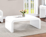 Artisto White Coffee Table - Ella Furniture