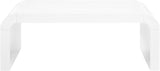 Artisto White Coffee Table - Ella Furniture