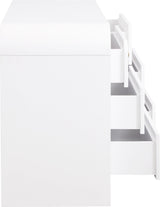 Artisto White Dresser - Ella Furniture