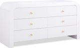 Artisto White Dresser - Ella Furniture