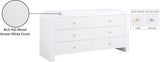 Artisto White Dresser - Ella Furniture