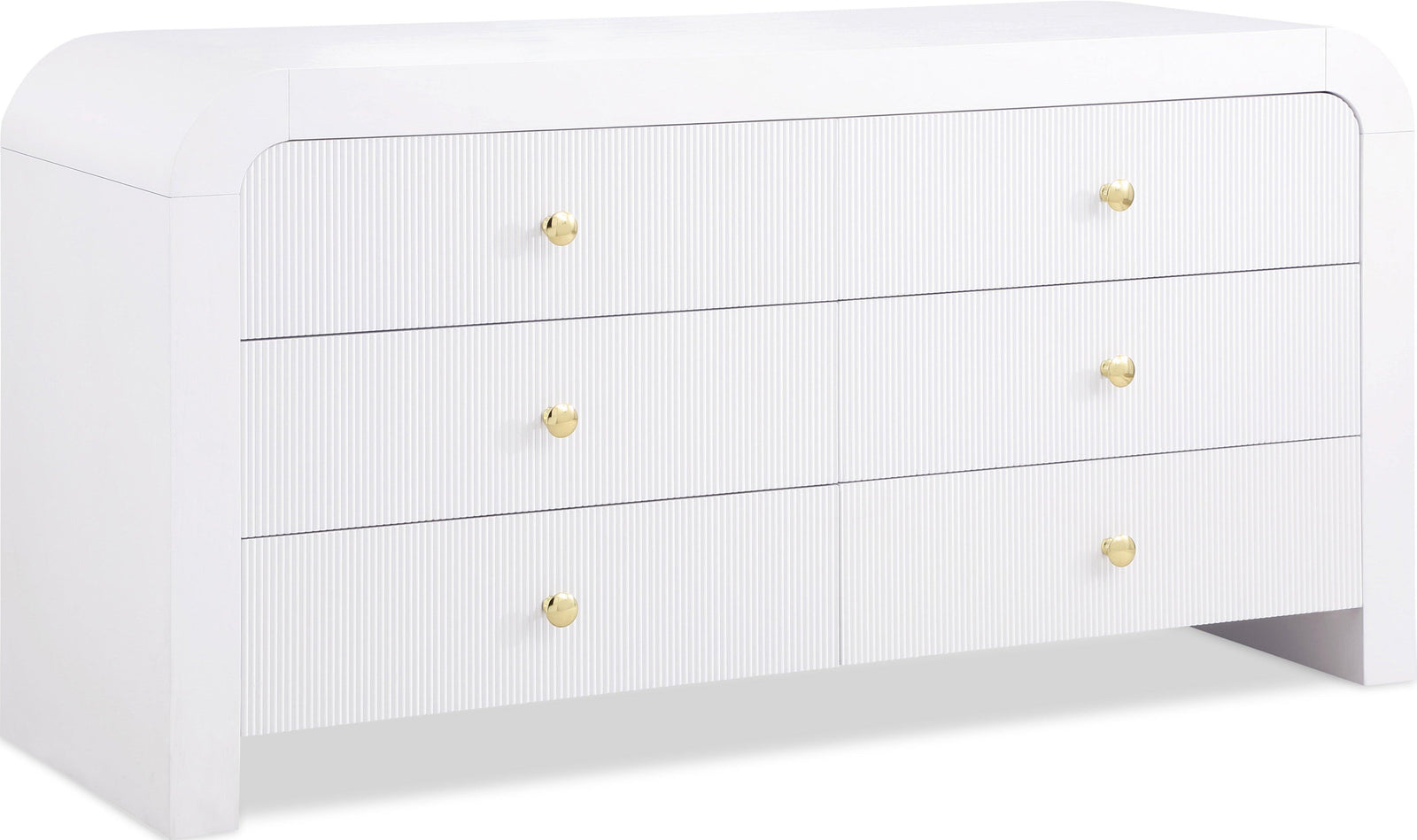 Artisto White Dresser - Ella Furniture