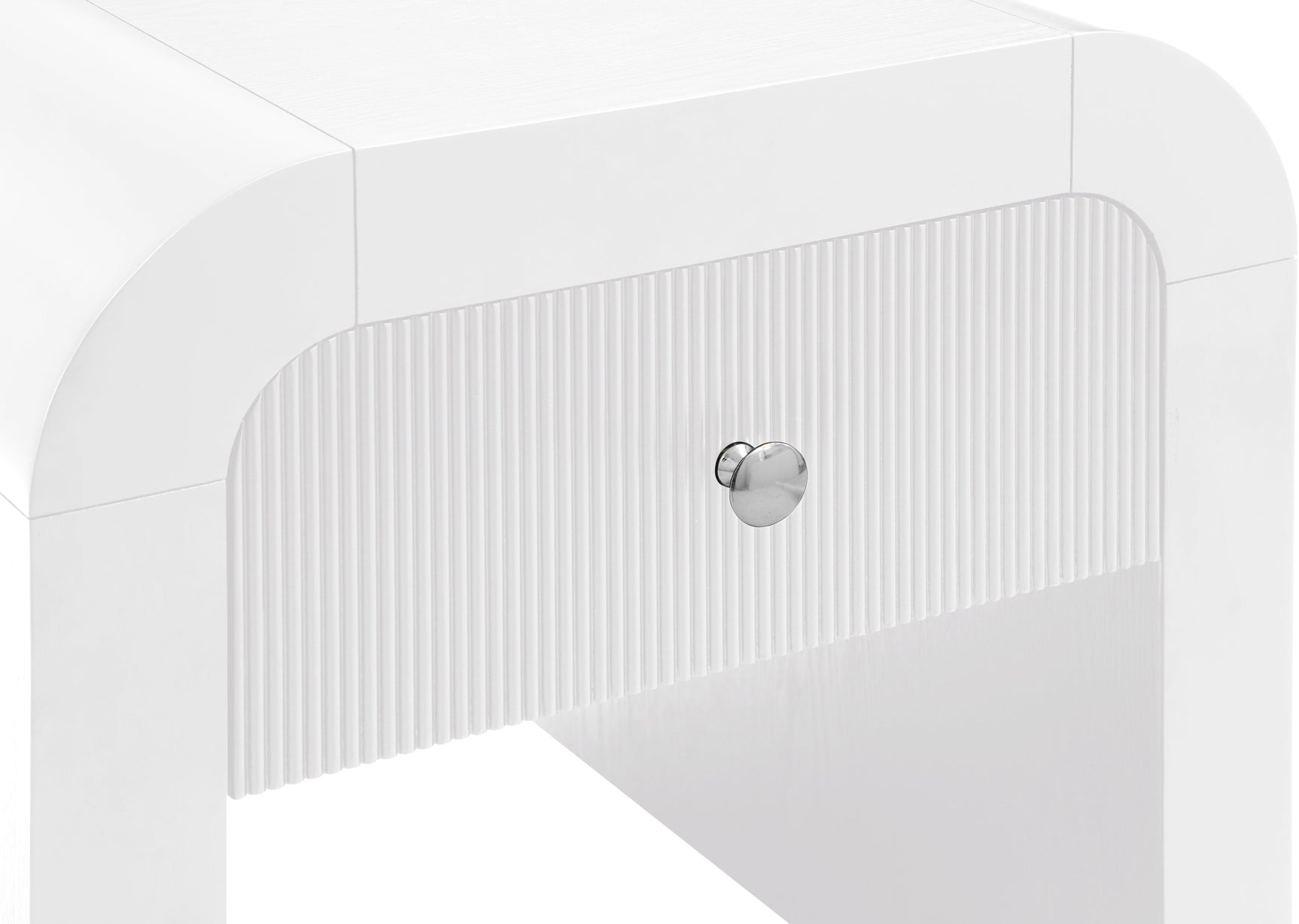 Artisto White End Table - Ella Furniture